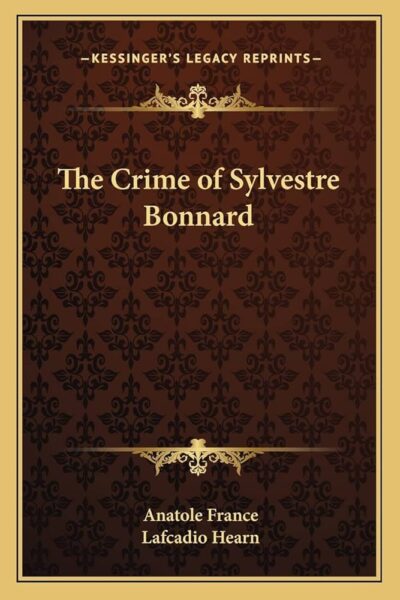 The Crime of Sylvestre Bonnard Cover