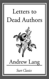 Letters to Dead Authors Cover